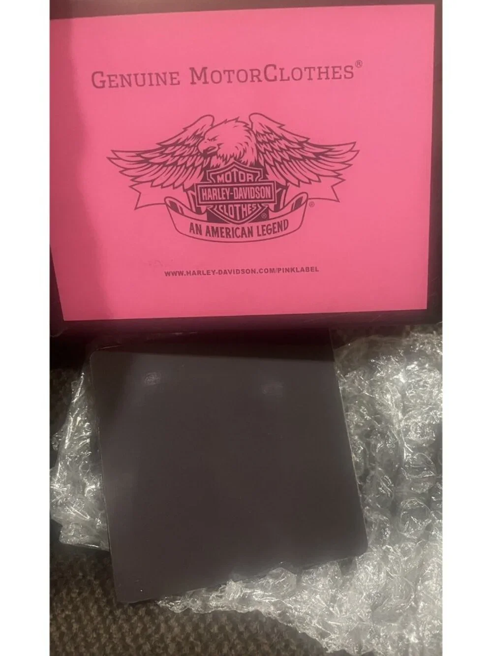 NEW HARLEY MAGNETIC PHOTO FRAME BREAST CANCER